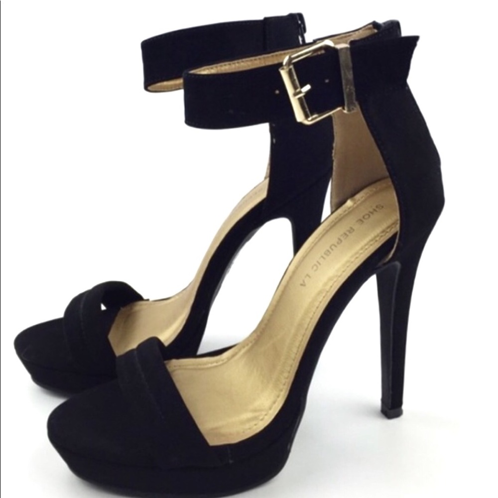 ▪️•HP•Black|Open Toed Heels▪️